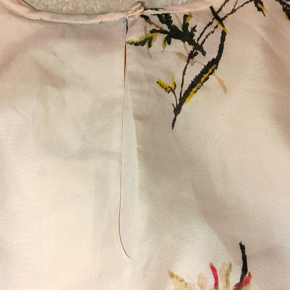 NWT Joie Cocktail Kayane Goldenrod 100% Silk Dress Size 2 - Picture 8 of 15